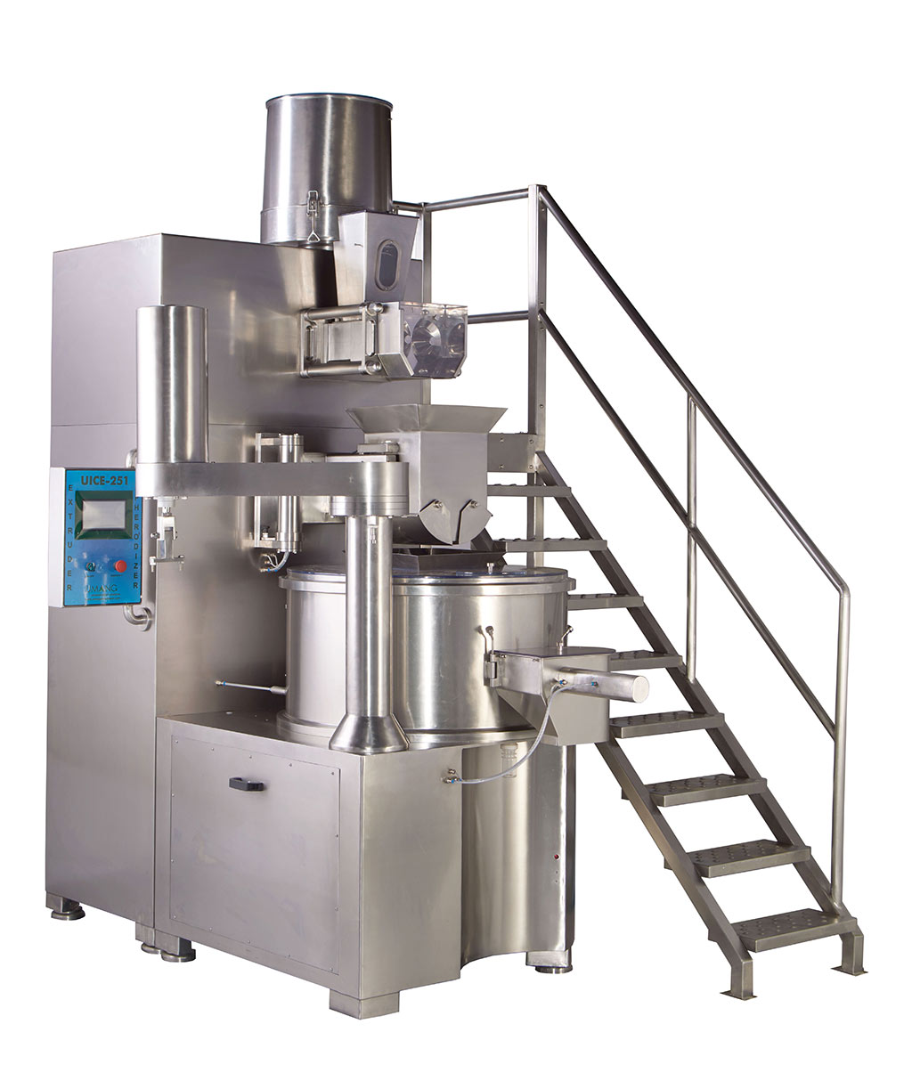 COMBINED-EXTRUDER-SPHERONIZATION